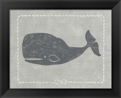 Framed Whale of a Tale IV Print