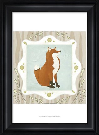 Framed Forest Cameo III Print