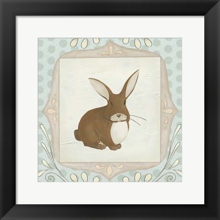 Framed Forest Cameo IV Print