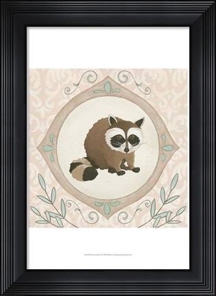 Framed Forest Cameo VI Print