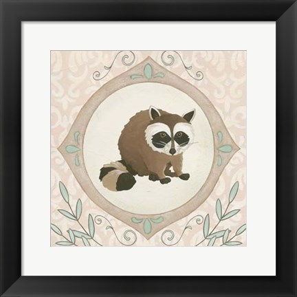 Framed Forest Cameo VI Print