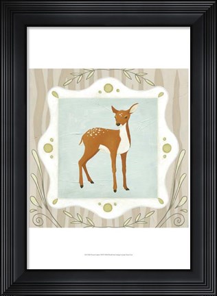 Framed Forest Cameo VII Print