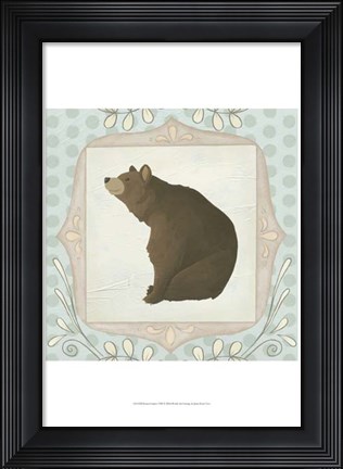 Framed Forest Cameo VIII Print