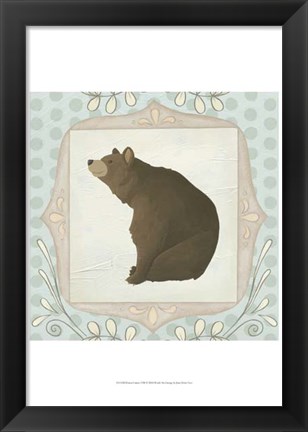 Framed Forest Cameo VIII Print