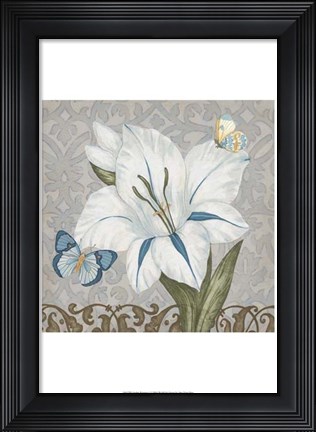 Framed Garden Romance I Print