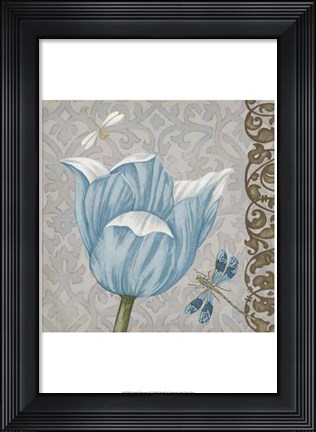 Framed Garden Romance IV Print