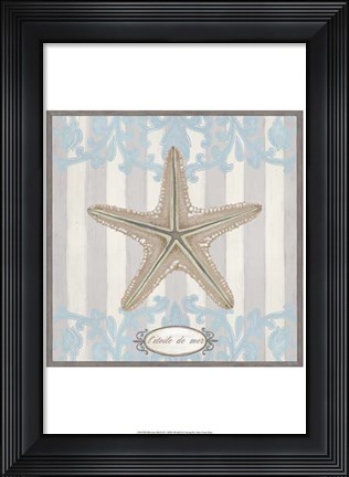 Framed Riviera Shell III Print