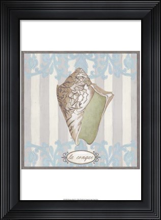 Framed Riviera Shell IV Print