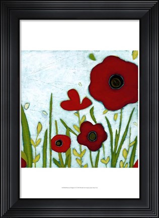 Framed Precious Poppies IV Print