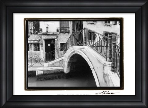 Framed Hidden Passages, Venice II Print