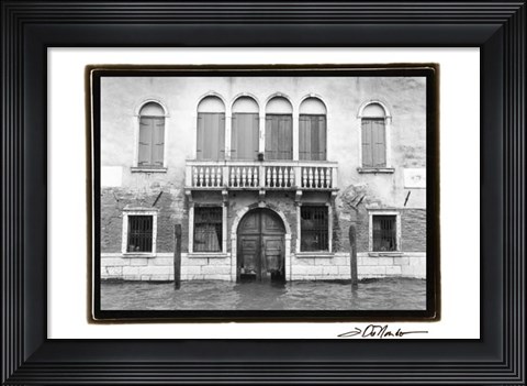 Framed Hidden Passages, Venice IV Print