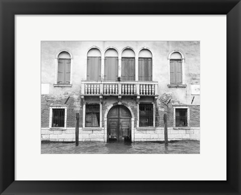 Framed Hidden Passages, Venice IV Print
