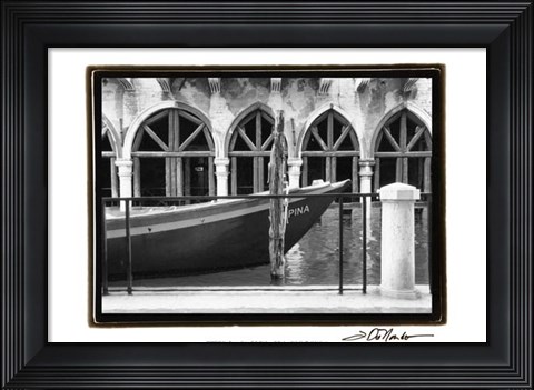 Framed Hidden Passages, Venice IX Print