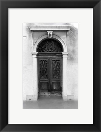 Framed Venetian Doorways I Print