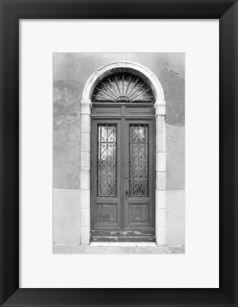 Framed Venetian Doorways III Print