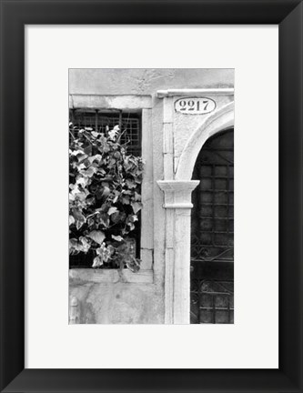 Framed Venetian Doorways IV Print