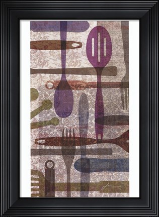 Framed On the Table II Print