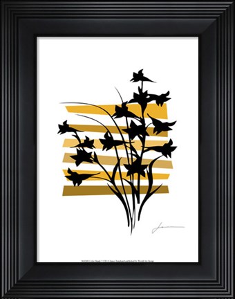 Framed Color Shade I Print