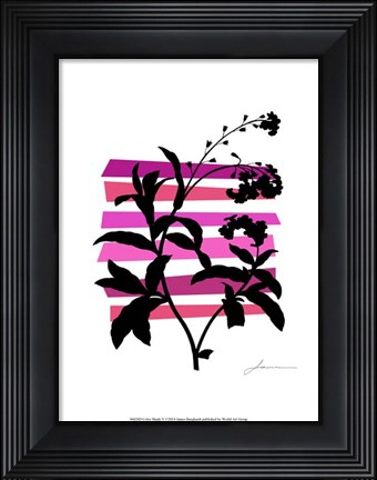 Framed Color Shade V Print