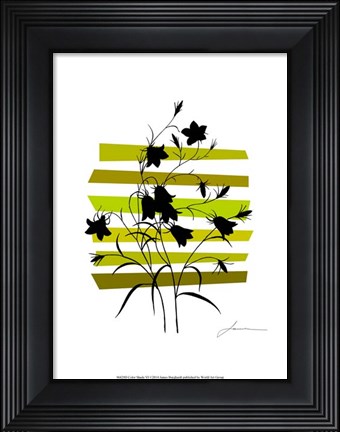 Framed Color Shade VI Print