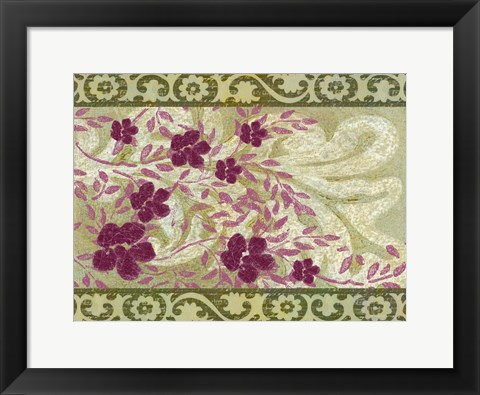 Framed Rococo Celebration II Print