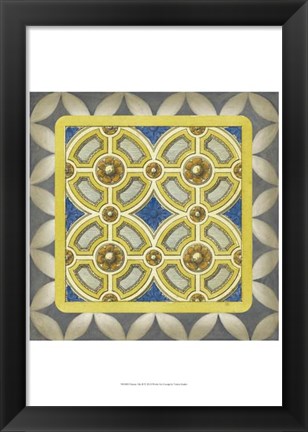 Framed Classic Tile II Print