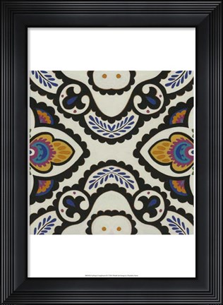 Framed Calliope Compliment II Print