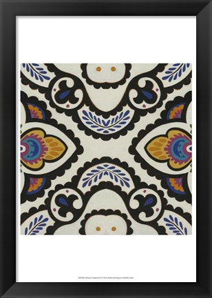 Framed Calliope Compliment II Print