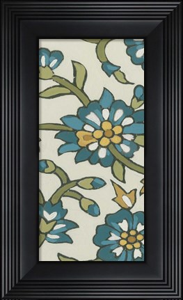 Framed Cottage Panels III Print