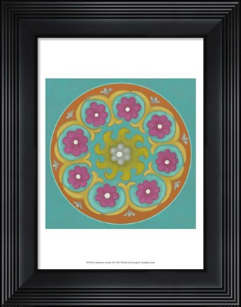 Framed Celebration Suzani II Print