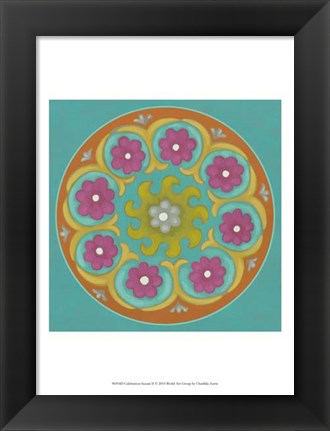 Framed Celebration Suzani II Print