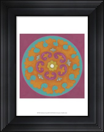 Framed Celebration Suzani III Print