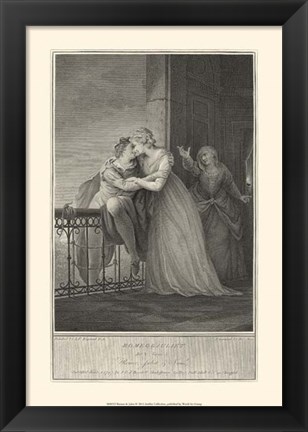 Framed Romeo &amp; Juliet Print