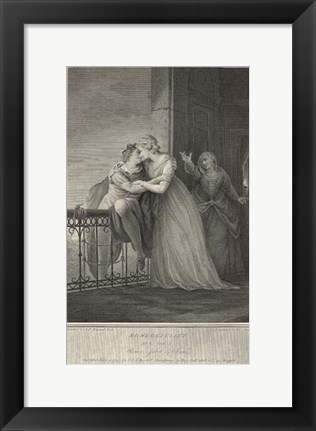 Framed Romeo &amp; Juliet Print