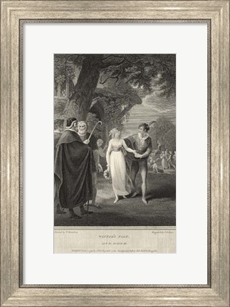 Framed Winter&#39;s Tale Print