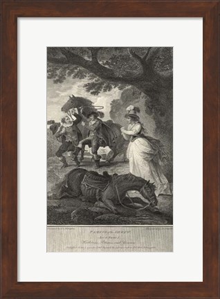 Framed Taming of the Shrew Print