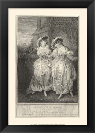 Framed Merry Wives of Windsor Print