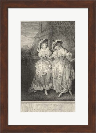 Framed Merry Wives of Windsor Print