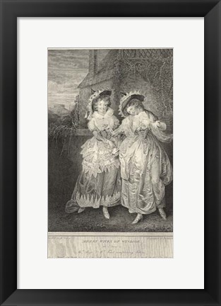 Framed Merry Wives of Windsor Print