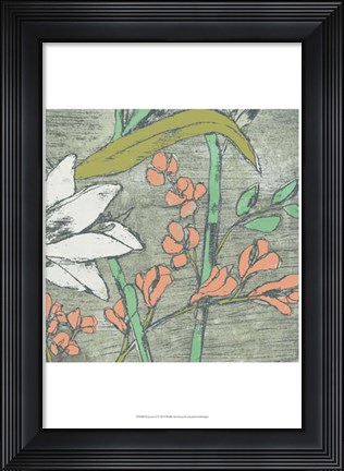 Framed Tropicana I Print