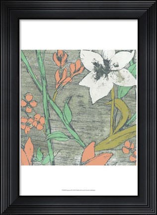 Framed Tropicana II Print