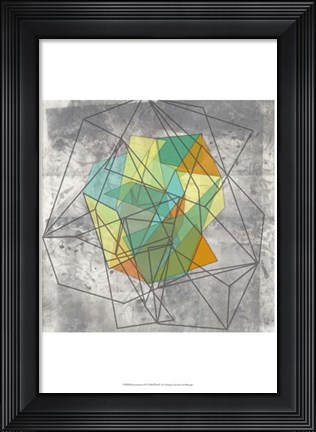 Framed Geomolecule II Print