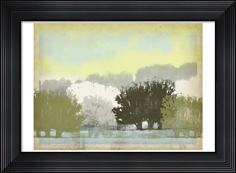 Framed Serene Park II Print