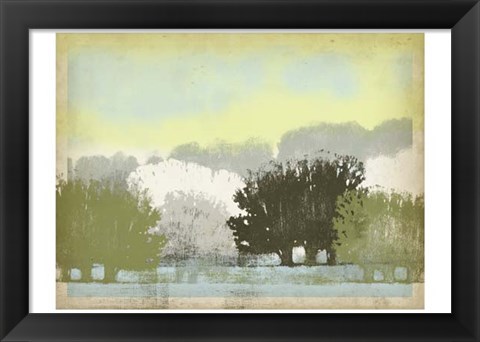 Framed Serene Park II Print