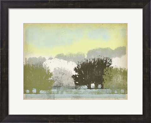 Framed Serene Park II Print