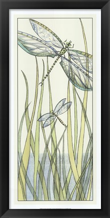 Framed Gossamer Dragonflies II Print