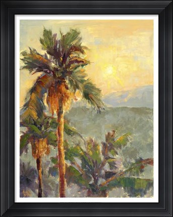 Framed Desert Repose VII Print