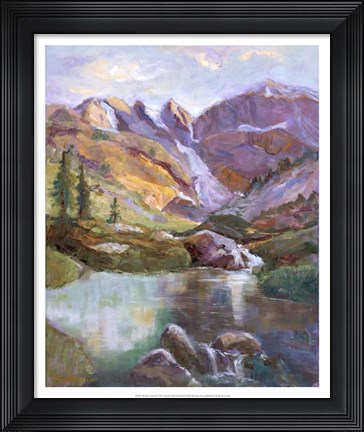 Framed Western Vistas II Print