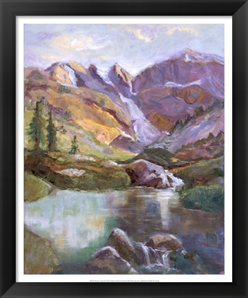 Framed Western Vistas II Print