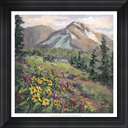 Framed Western Vistas III Print